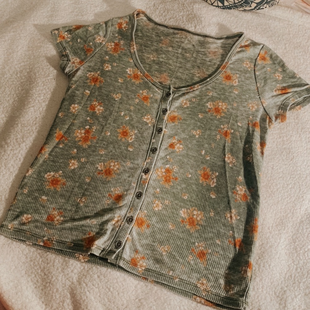 American Eagle Crop tshirt